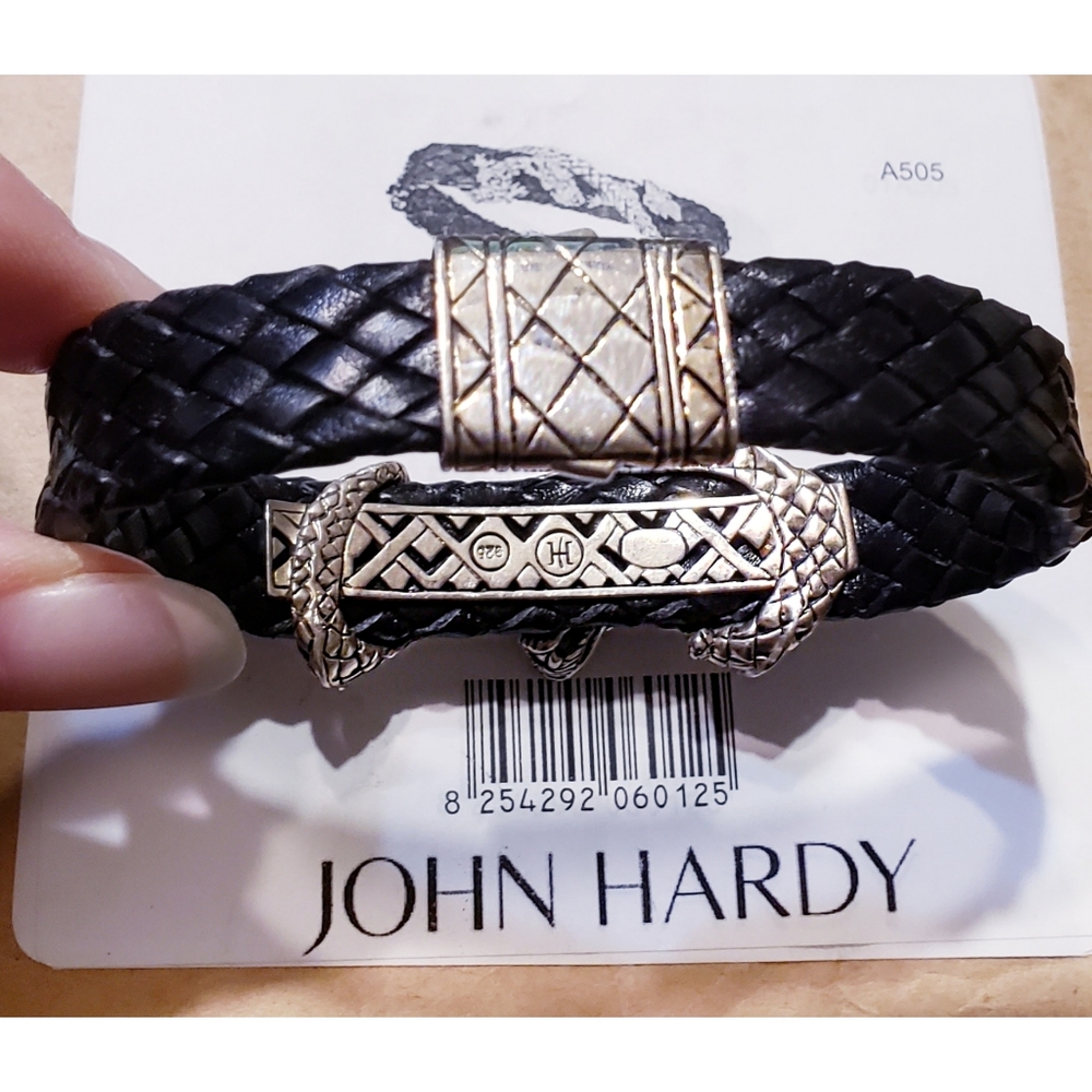 SOLD☆ John Hardy NAGA Dragon Leather Bracelet - Picture 8 of 8